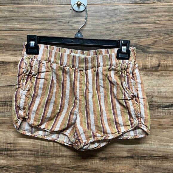 Madewell XXS striped pull on shorts - Picture 4 of 4